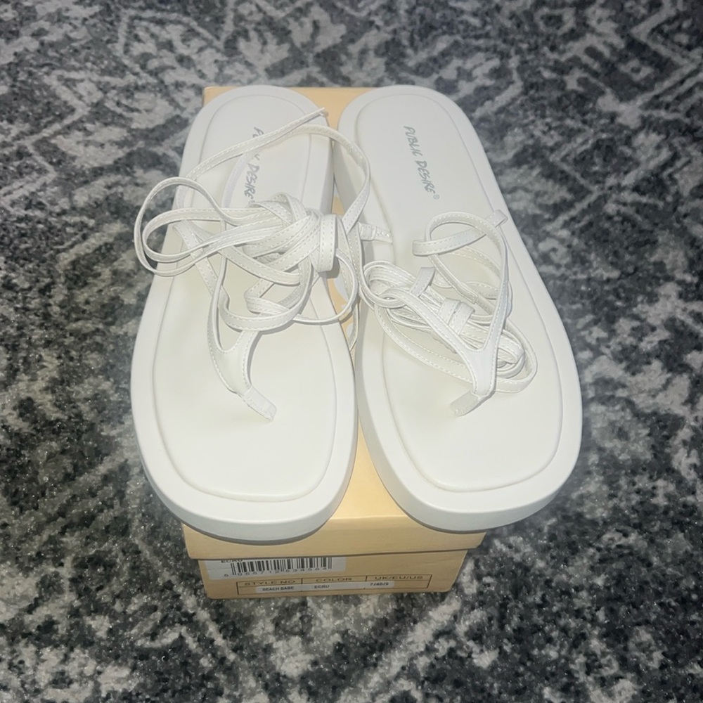 BNIB Platform Gladiator Sandals